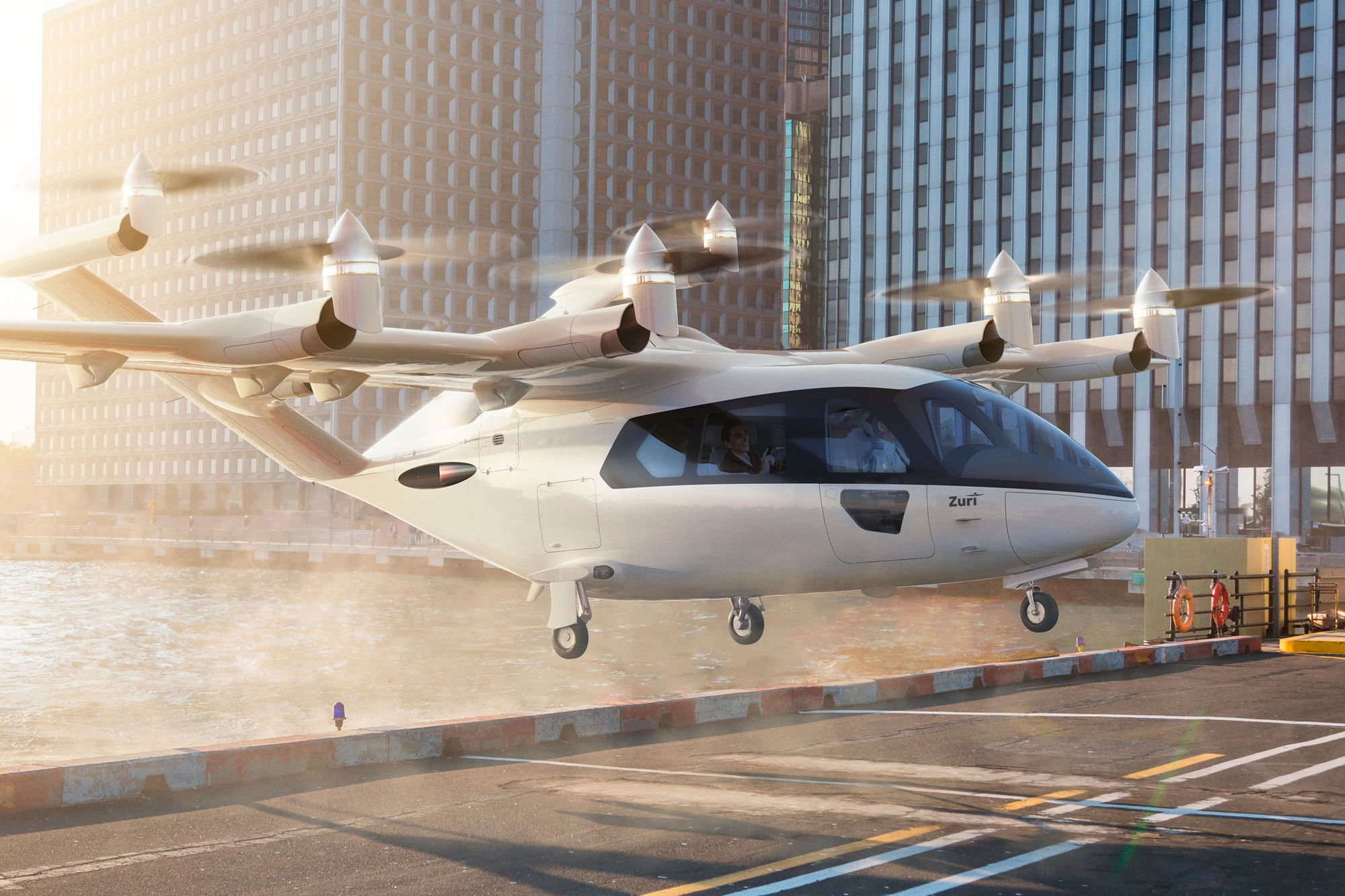 Vtol Vertiport Zuri 2.0 (production model)